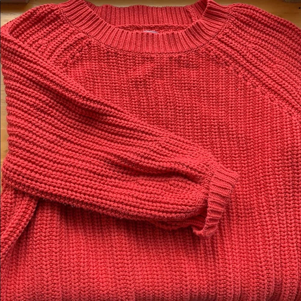 Red sweater